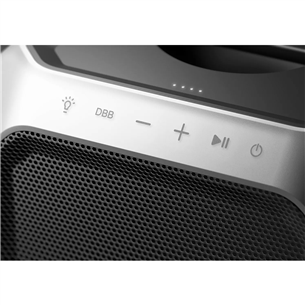 Philips TAX7207, Bluetooth, light effects, black - Party speaker