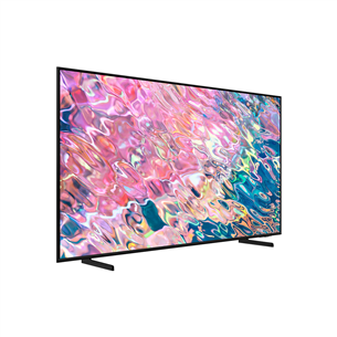 Samsung Q60B, 85'', QLED, Ultra HD, 4K Smart, HDR, feet stand, black - TV