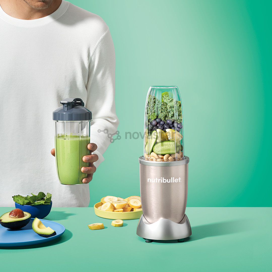 Nutribullet Pro, 900 W, 0.95 L, aukso spalvos - Kokteilinė