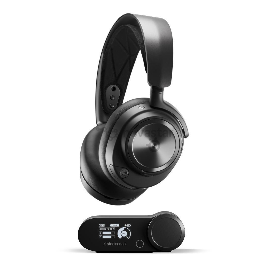 Steelseries Arctis Nova Pro Wireless, black - Wireless headset