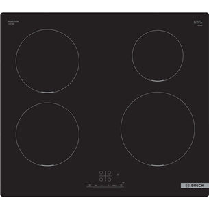 Bosch Serie 4, width 59.2 cm, frameless, black - Built-in Induction Hob PUE611BB5E