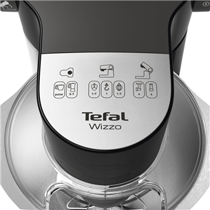 Tefal Wizzo, 1000 W, black - Kitchen Machine