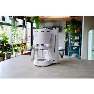 Philips Eco Conscious Edition, 1000 W, white - Filter Coffee Machine