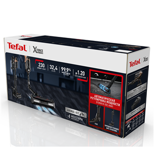 Tefal X-Force Flex 15.60 Pro, black - Cordless Vacuum Cleaner