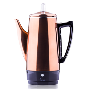 C3 Basic, 12 cups, copper - Percolator 30-33657ECO