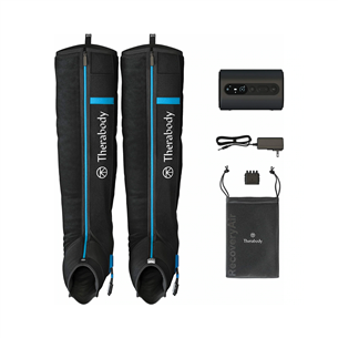 Kompresinė sistema Therabody RecoveryAir Prime, black - Compression System + medium size boots