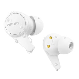 Belaidės ausinės Philips TAT1207, baltos