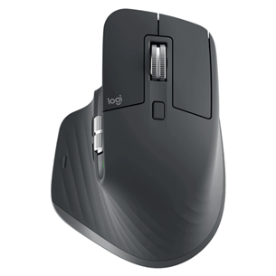 Logitech MX Master 3s, silent, black - Wireless Mouse 910-006559