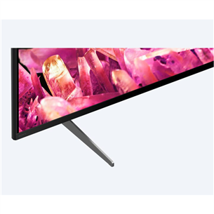 Sony Bravia XR X93K, 65", 4K UHD, LCD, боковые ножки, черный - Телевизор