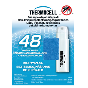 Vabzdžių atbaidymo prietaiso papildymas Thermacell Mosquito Set