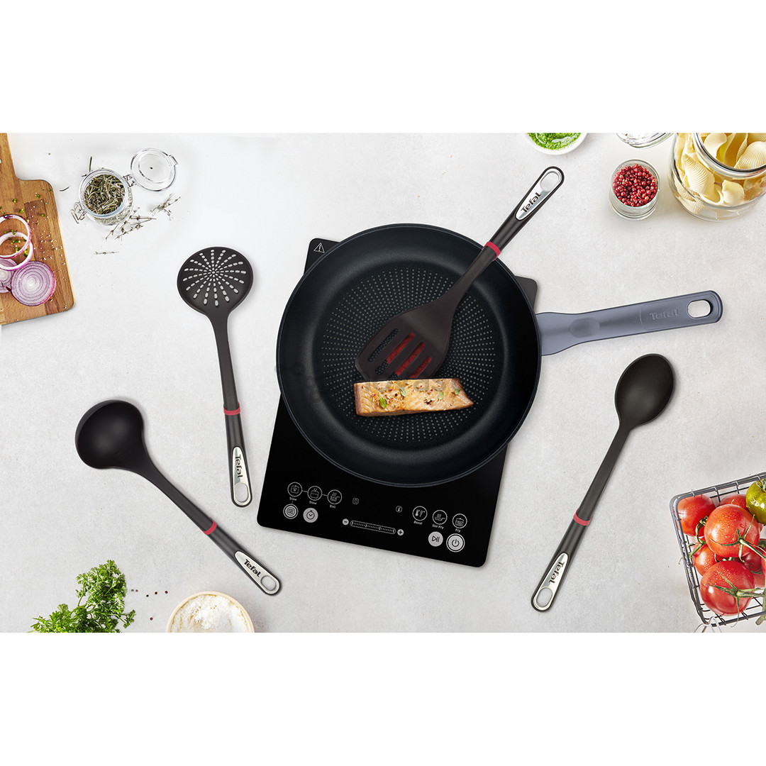 Tefal Ingenio, 4 шт., красный/черный - Набор кухонных аксессуаров