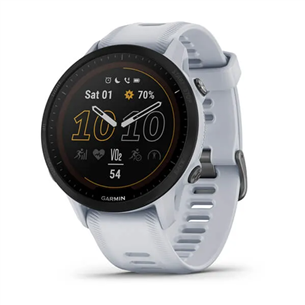 Garmin Forerunner 955 solar, белый - Спортивные часы