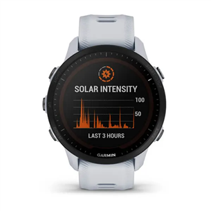 Garmin Forerunner 955 solar, white - Sports watch