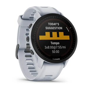 Išmanusis laikrodis Garmin Forerunner 955 solar, baltas