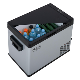 Adler, 40 L, grey - Portable refrigerator