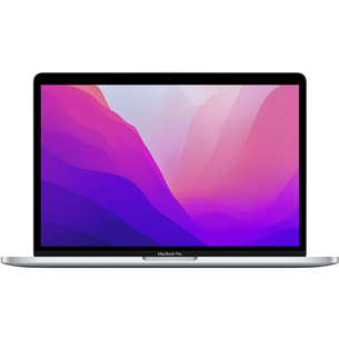 Apple MacBook Pro 13'' (2022), M2 8C/10C, 8 ГБ, 256 ГБ, RUS, серебристый - Ноутбук MNEP3RU/A