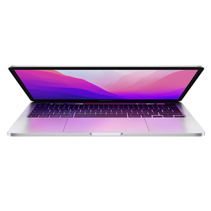 Nešiojamas kompiuteris Apple MacBook Pro 13'' (2022), M2, 8GB, 256GB, RUS, silver