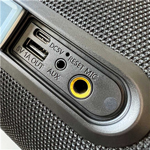 PexMan PM-50, Bluetooth, juoda - Nešiojama kolonėlė