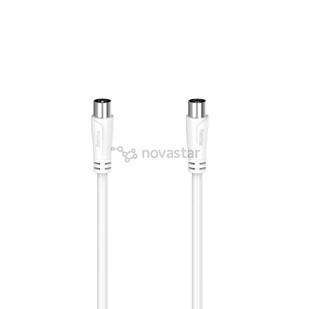 Laidas antenai Hama 90dB 1,5m, baltas