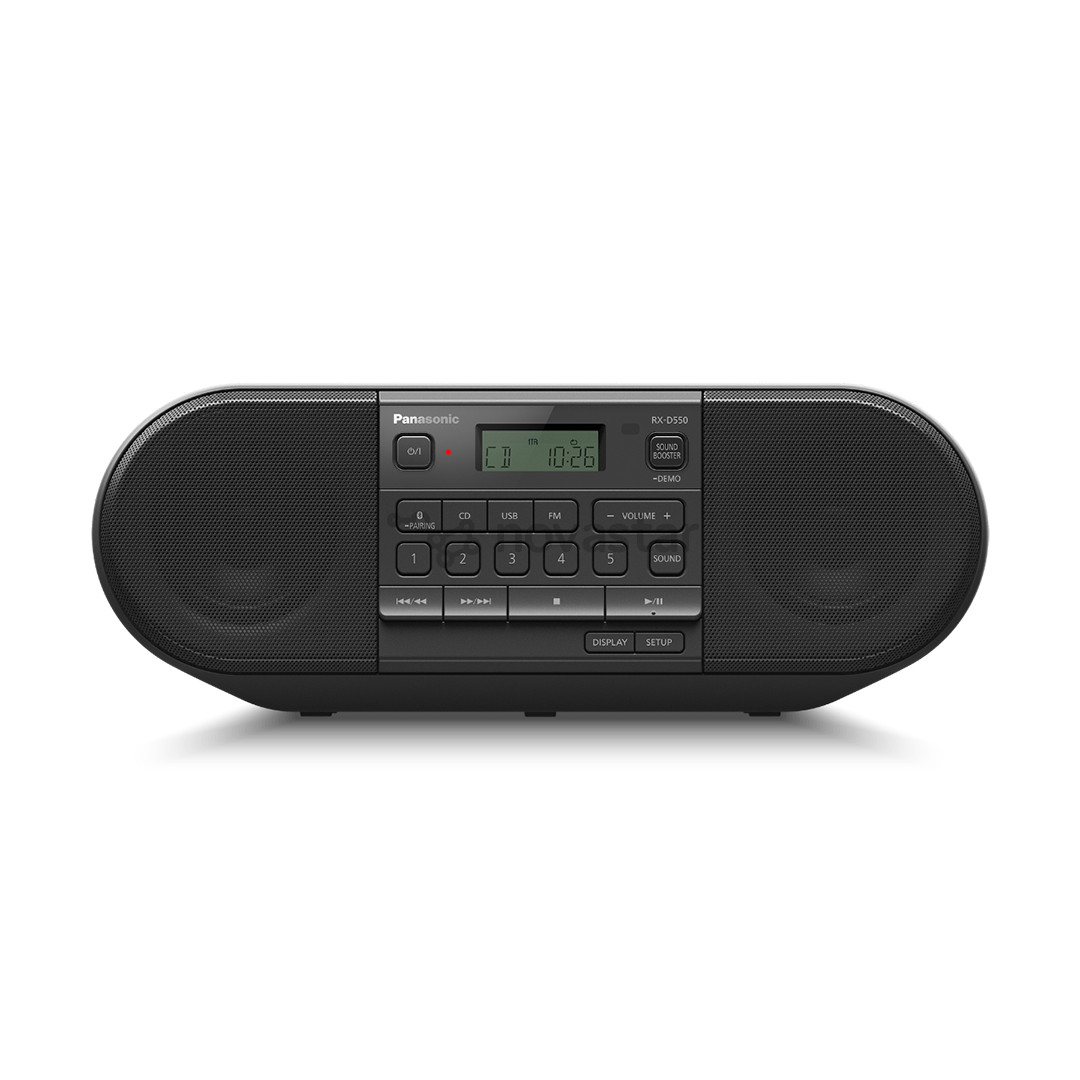 Panasonic RX-D550, черный - Магнитола