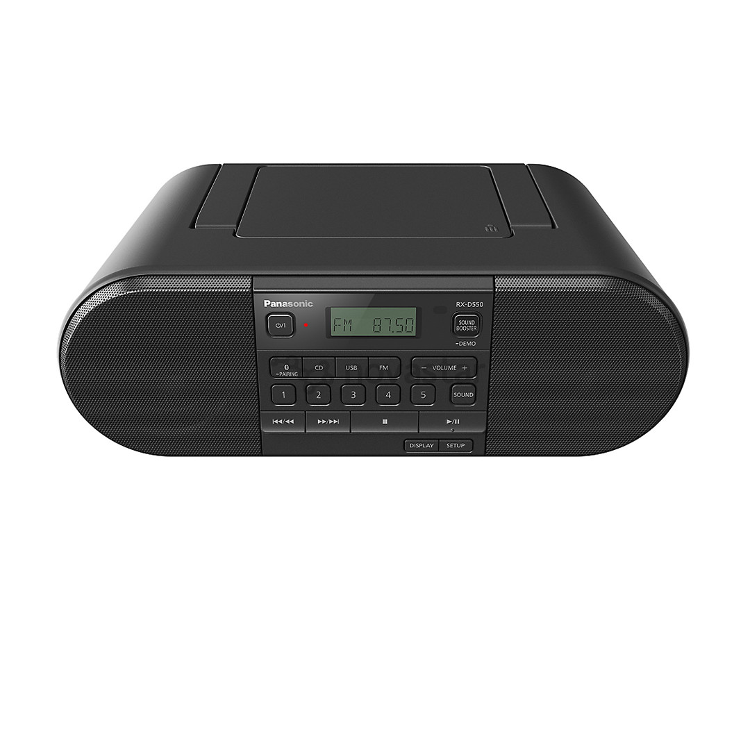Panasonic RX-D550, черный - Магнитола