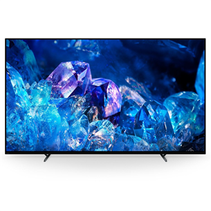 Sony Bravia XR A83K, 55", 4K UHD, OLED, боковые ножки, черный - Телевизор