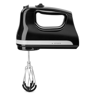 KitchenAid, 60 W, black - Hand Mixer