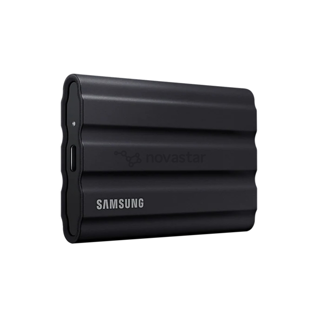 Samsung T7 Shield, 2 ТБ, USB 3.2 Gen 2, черный - Внешний накопитель SSD