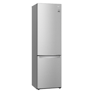 LG, NoFrost, 384 L, height 203 cm, inox - Refrigerator