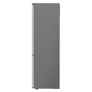 LG, NoFrost, 384 L, height 203 cm, inox - Refrigerator