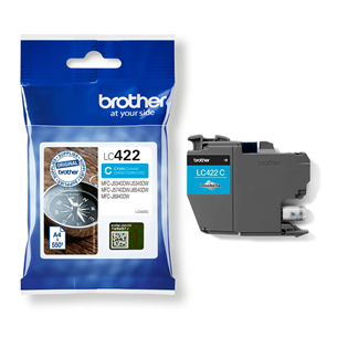 Brother LC422BK, cyan - Ink cartridge LC422C