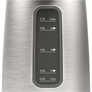 Virdulys Bosch DesignLine, 1.7 L, stainless steel