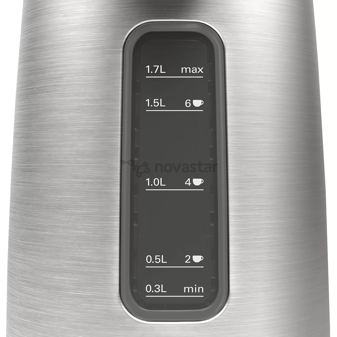 Virdulys Bosch DesignLine, 1.7 L, stainless steel