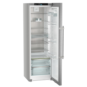 Liebherr, EasyFresh, 402 л, высота 186 см, серебристый - Холодильный шкаф
