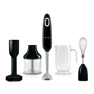 Smeg, 50's style, 700 W, black - Hand Blender