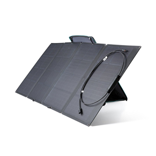 Saulės baterija EcoFlow, 160W, black