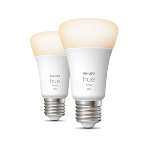 Išmanioji lemputė Philips Hue White A60, 9W, E27, white