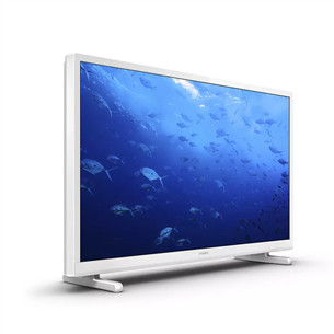 Philips, 24", HD, LED LCD, pastatomas, baltas - Televizorius