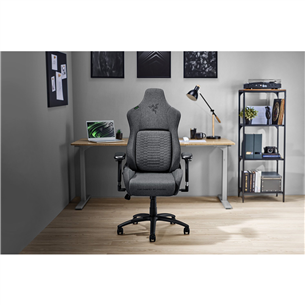 Žaidimų kėdė Razer Iskur XL Fabric, Tamsiai pilka