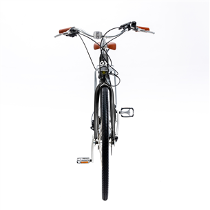 Elektrinis dviratis OOLTER ETTA, M, Dark gray