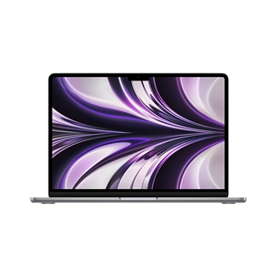 Apple MacBook Air 13 (2022), M2 8C/10C, 8 ГБ, 256 ГБ, SWE, серый - Ноутбук