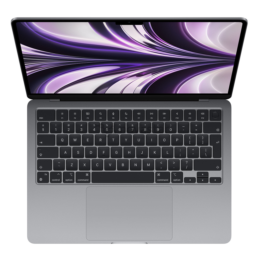 Nešiojamas kompiuteris Apple MacBook Air 13 (2022), M2 8C/10C, 8GB, 512GB, SWE, space gray