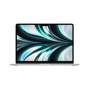 Nešiojamas kompiuteris Apple MacBook Air 13 (2022), M2 8C/8C, 8 GB, 256 GB, ENG, silver MLXY3ZE/A