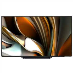 Hisense A85H, 65", 4K UHD, OLED, central stand, dark gray - TV