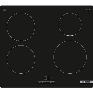 Bosch Serie 4, width 59.2 cm, frameless, black - Built-in Induction Hob