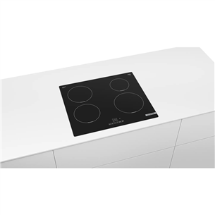 Bosch Serie 4, width 59.2 cm, frameless, black - Built-in Induction Hob