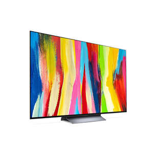 LG OLED55C21LA, OLED evo 4K, 55", центральная подставка, серый - Телевизор