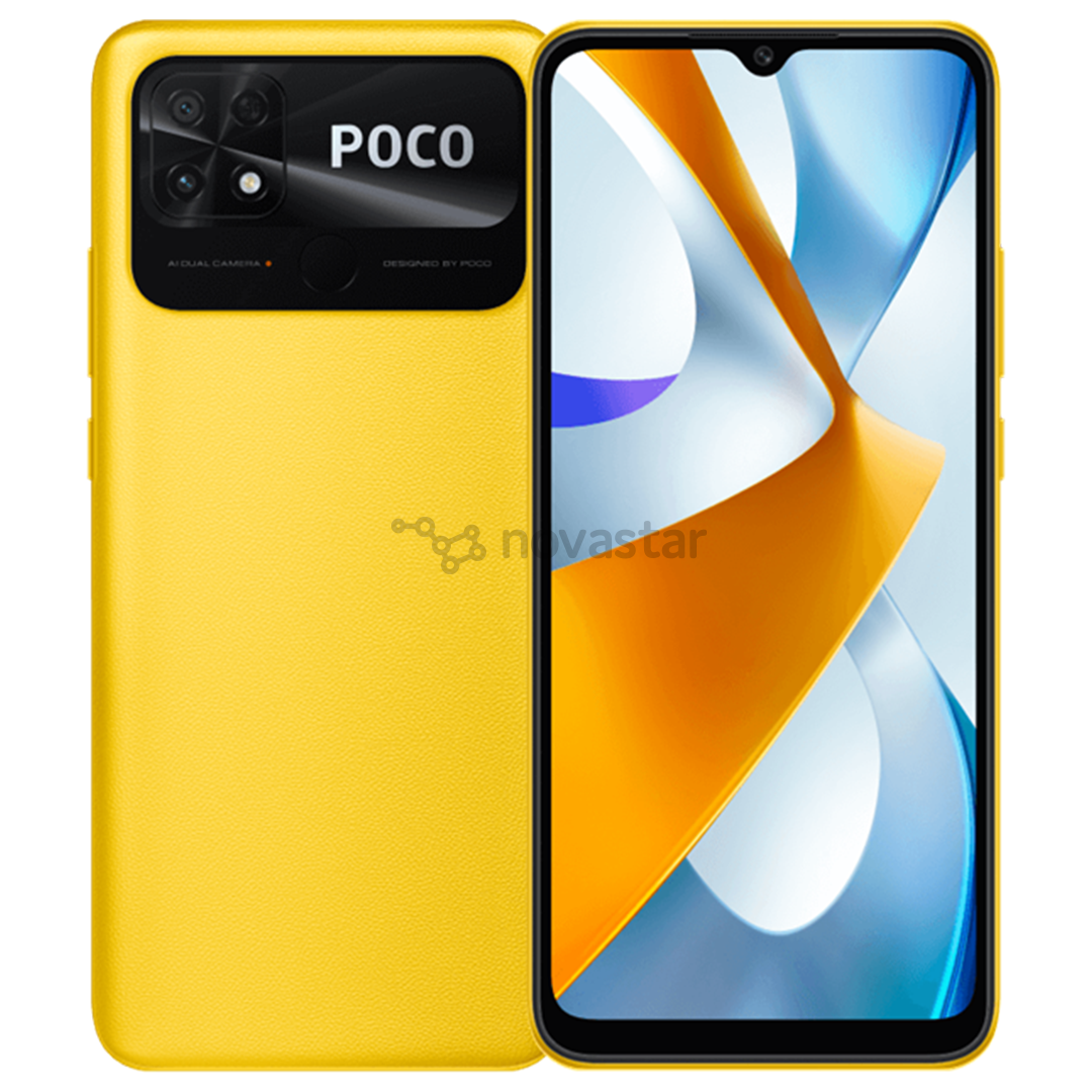 Poco C40, 4GB, 64GB, Yellow