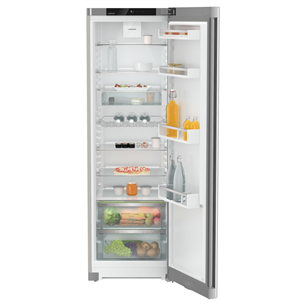 Liebherr, EasyFresh, 399 л, высота 186 см, серебристый - Холодильный шкаф