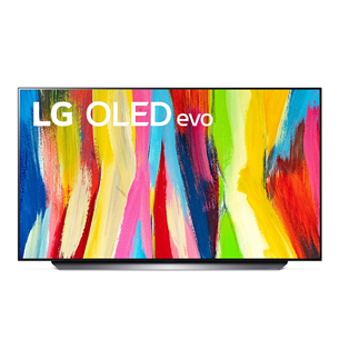 LG OLED48C21LA, OLED evo 4K, 48", central stand, grey - TV OLED48C21LA.AEU